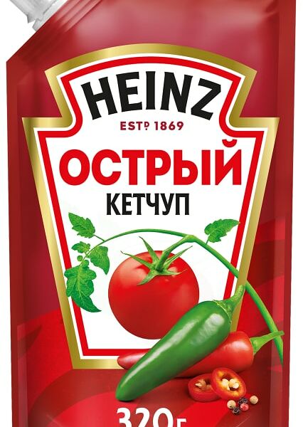 Кетчуп Heinz Острый 320г