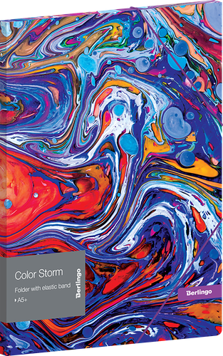 

Папка для тетрадей Berlingo Color storm А5+цвет в ассортименте