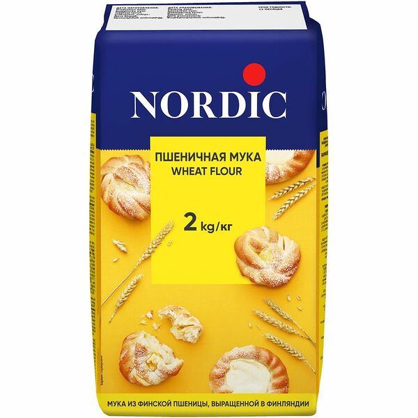 Мука Nordic пшеничная
