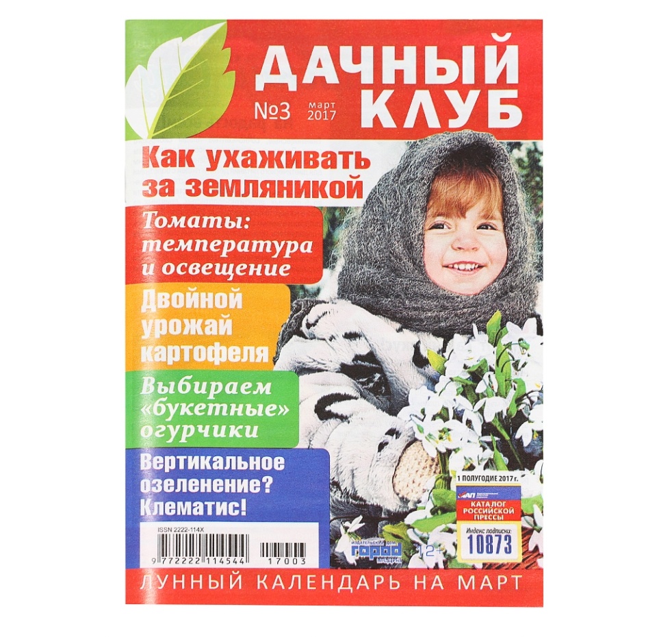 

Журнал Дачный клуб ежемесячное издание