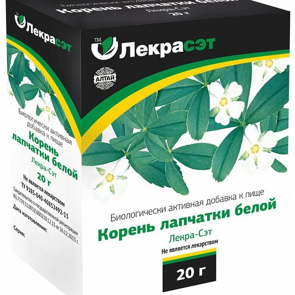 Лекрасэт Корень лапчатки белой 20 г