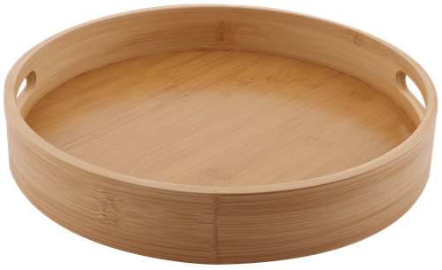 

Поднос HOMECLUB RLB-2 круглый 30х5см, бамбук