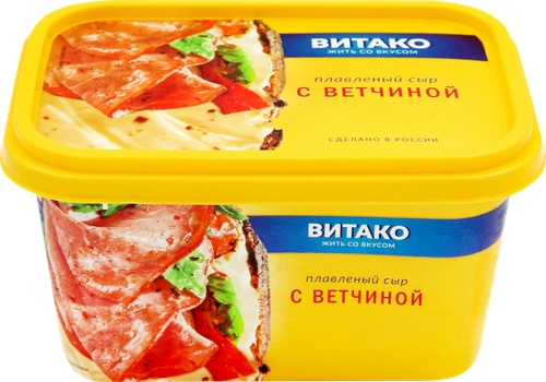 

Сыр плавленый Витако с ветчиной 60% 400 г