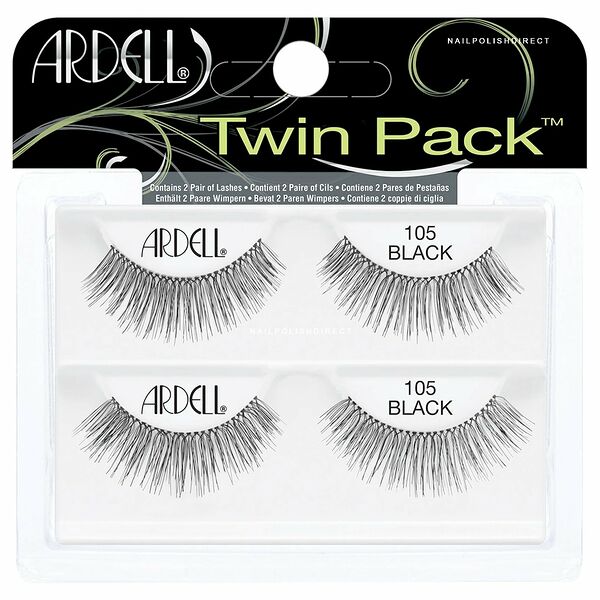 Faux-cils twin pack 105 black