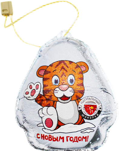 

Шоколад фигурный Золотое Правило Елочное украшение №2 1шт., дизайн в ассортименте 30 г