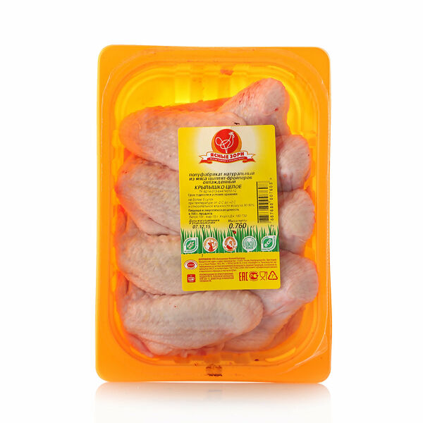 Крылышко цыпленка-бройлера охлажденное ТМ Ясные Зори