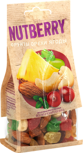 

Смесь Nutberry из сушеных фруктов, ягод и орехов 100 г