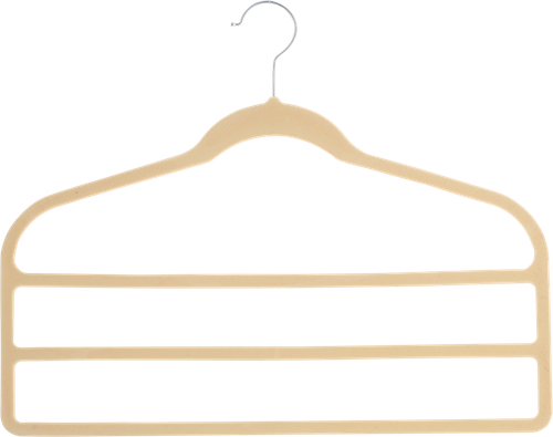 

Вешалка HOMECLUB Velvet 45x35см тройная, флок Арт. 329595