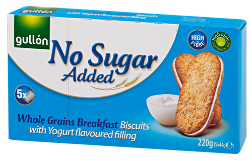 

Печенье Gullon Sandwich yogurt, без сахара 220 г