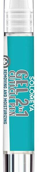 SOLOMEYA Гель 2 в 1 для удаления и увлажнения кутикулы в карандаше, 2 мл