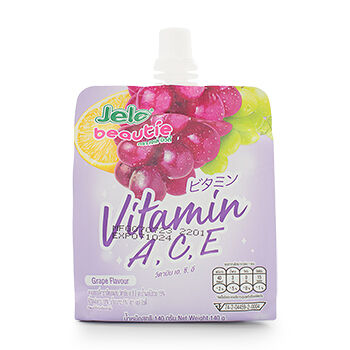 Желе фруктовое Jele Beautie с витаминами А, С, Е виноград 140 г