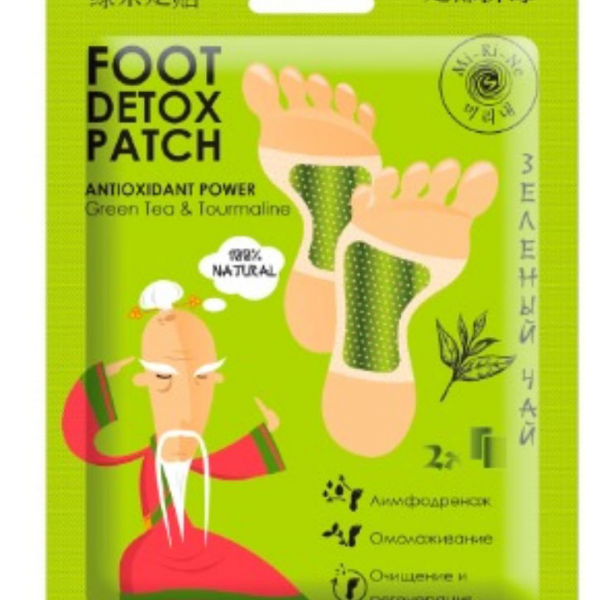 Mi-Ri-Ne  ДЕТОКС-ПАТЧИ для ног с зеленым чаем 