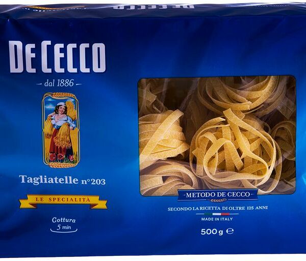 Макаронные изделия Tagliatelle n.203 De Cecco 500 г