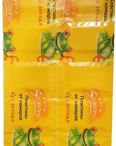 SEASONS Пластины от комаров 10шт