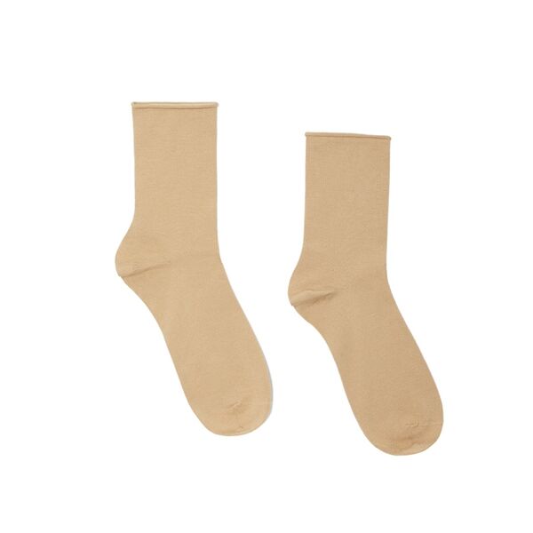 Носки Belle you без резинки бамбук цвет бежевый р.38-39 (25), Китай