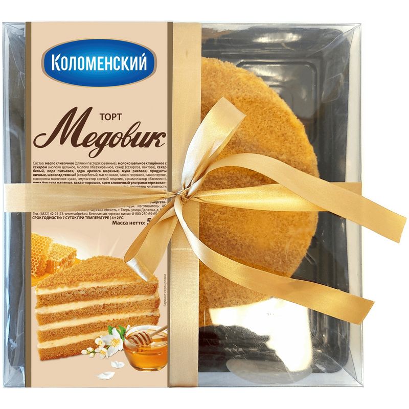 

Торт Коломенский Медовик 550 г