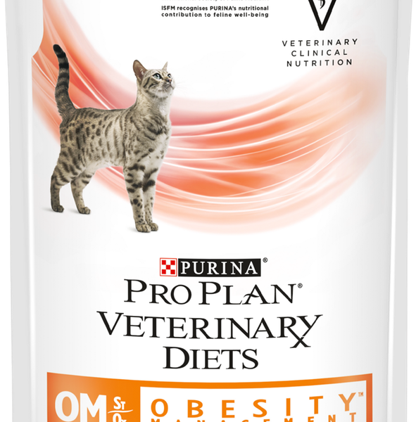 Корм консервированный для взрослых кошек PURINA PRO PLAN Veterinary Diets OM St/Ox Курица, при ожирении