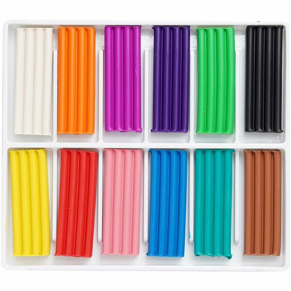 Пластилин Классический Маркет Kids 12 цветов