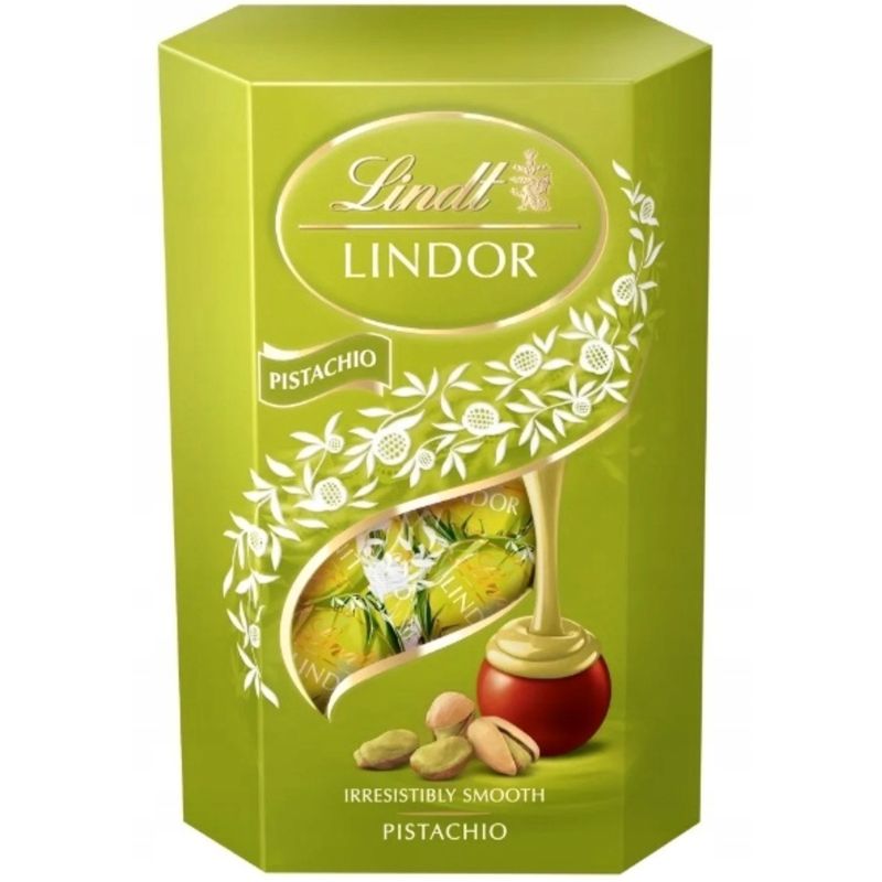 

Конфеты Lindt Lindor Фисташковое пралине шоколадные 200 г