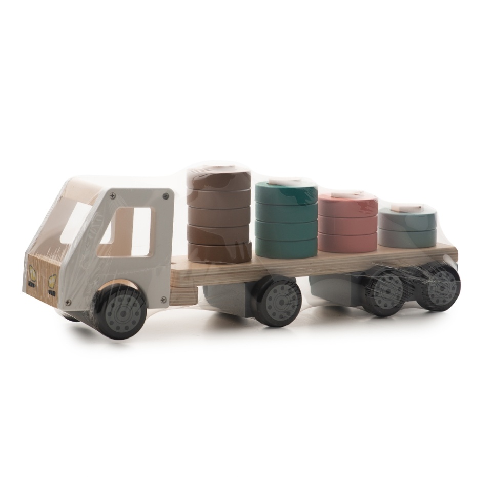 

Игрушка-сортер Kid's concept Кольцеброс-крокодил с кольцами Грузовик серия Aiden до 3 лет