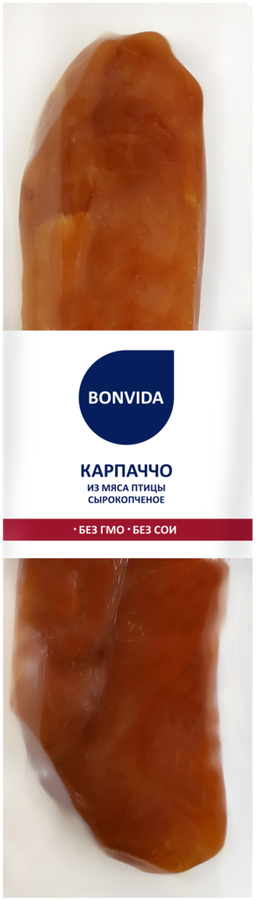 

Карпаччо BONVIDA из мяса птицы с/к вес
