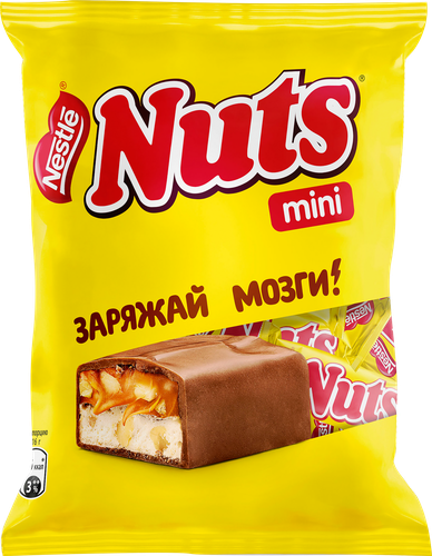 

Конфеты шоколадные Nuts Nestle mini 148 г