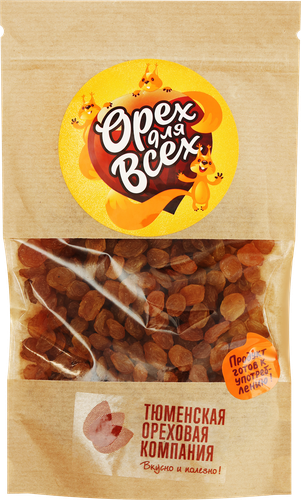 

Изюм ОРЕХ ДЛЯ ВСЕХ Золотой, 150г