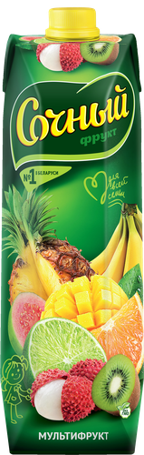 

Нектар Сочный фрукт Мультифрукт 1 л