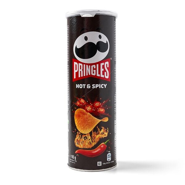 Чипсы картофельные Pringles с острым и пряным вкусом 165г