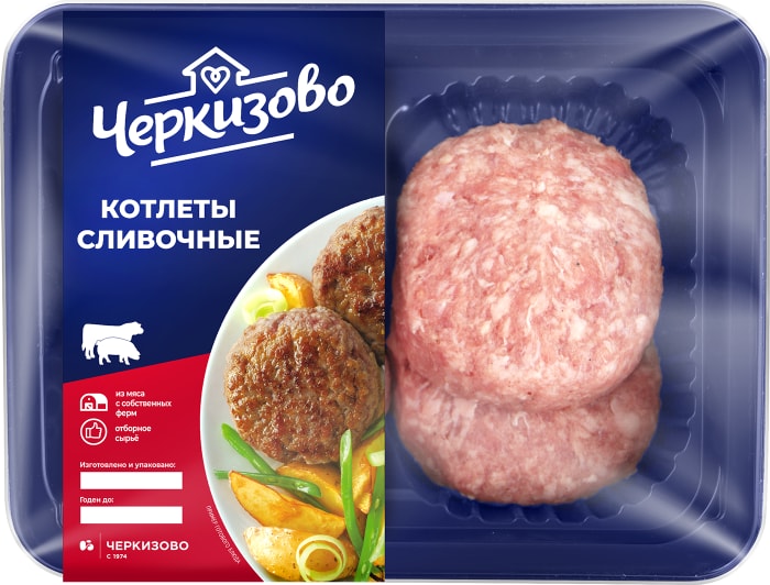 

Котлеты Черкизово Сливочные охлаждённые 400 г