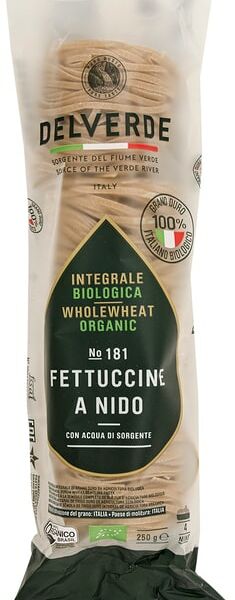 Макароны Delverde Fettuccine A Nido Biologica №181 250г