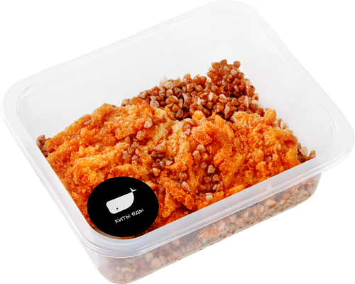 

Шницель КИТЫ ЕДЫ По-столичному с гречкой, 230 г