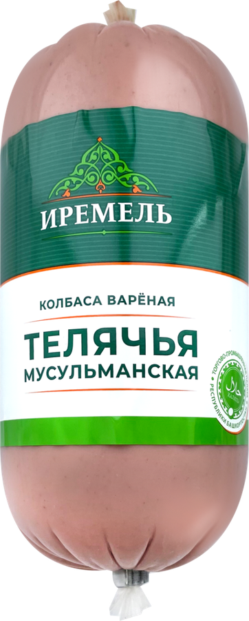 

Колбаса вареная Иремель Телячья мусульманская 400 г