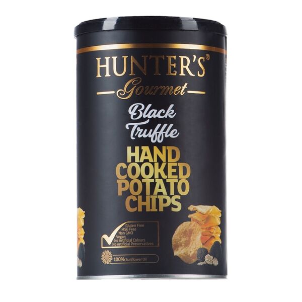 Чипсы картофельные Hunter's Gourmet с ароматом черного трюфеля 150 г