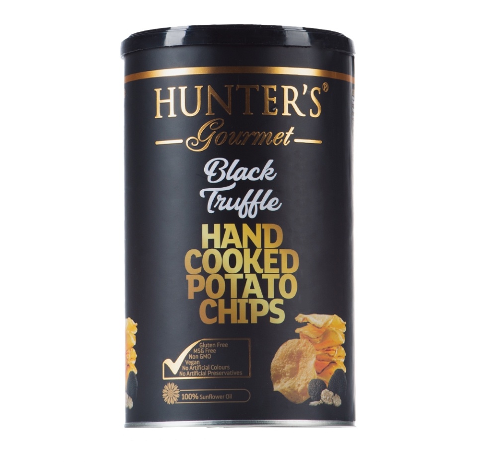 

Чипсы картофельные Hunter's Gourmet с ароматом черного трюфеля 150 г