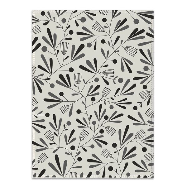 Полотенце кухонное Вишенки ч/б, 38х60 см