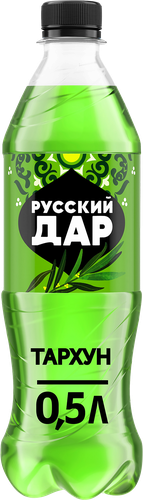 

Газированный напиток Русский дар Тархун 0.5 л