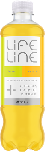 

Напиток негазированный Lifeline Immunity Манго и киви 500 мл