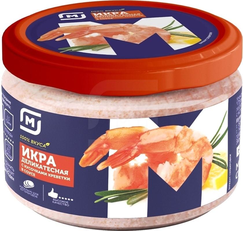 

Икра рыбная Магнит в соусе с креветкой