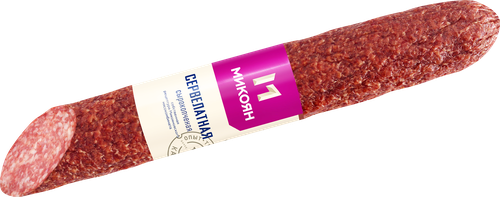 

Колбаса сырокопченая Микоян Сервелатная вес