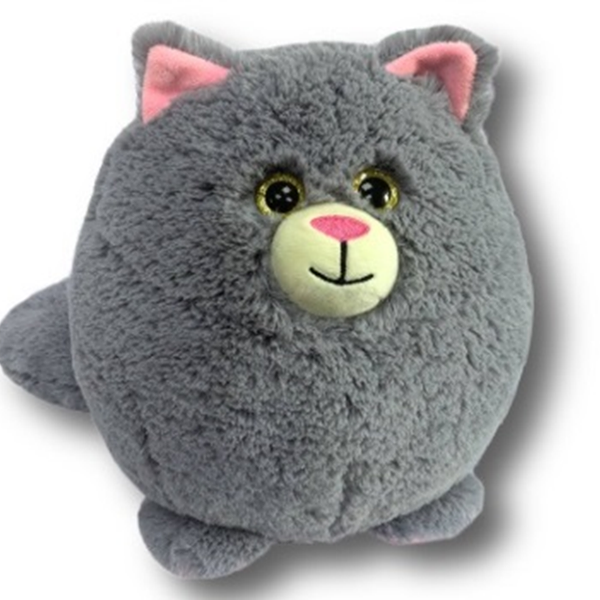 Игрушка м/н Кот Мякиш малый серый