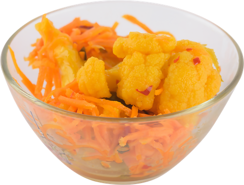 Салат цветная капуста с грибами вес 