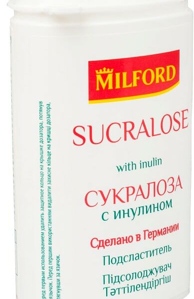 Заменитель сахара Milford Сукралоза 370 таб