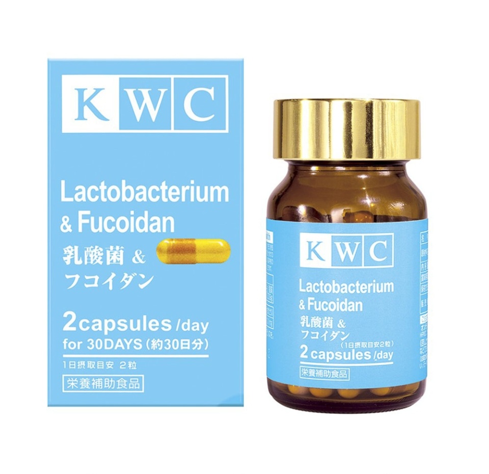 

Kwc Lactobacterium & Fucoidan капсулы 60 шт