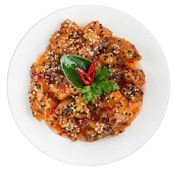 Цыпленок жареный Taste of Japan азиатский соус-кунжут