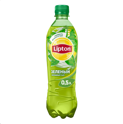 Холодный чай Lipton зеленый 0.5 л, Россия