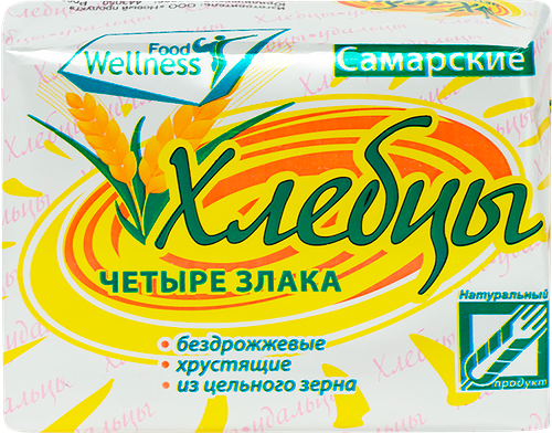 Хлебцы САМАРСКИЕ Четыре злака, 90г