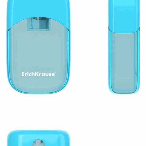Точилка ErichKrause 56035 Accopt цвет в ассортименте, 1,7×3,5×6 см