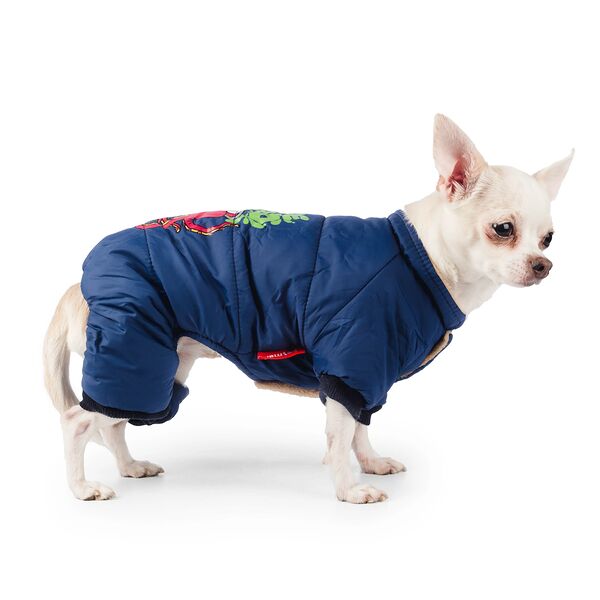 Комбинезон для собак L синий (унисекс)