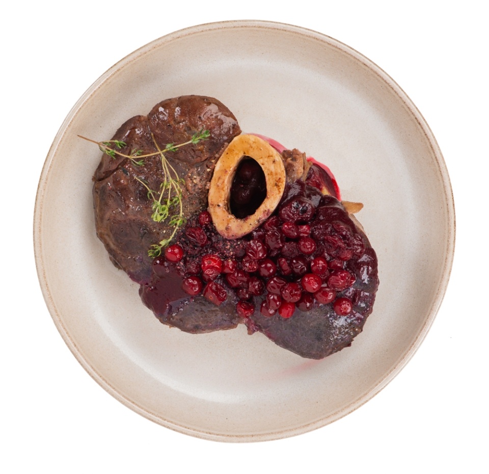 

Оссобуко Почти Готово с чатни из чёрной смородины a la carte 500 г